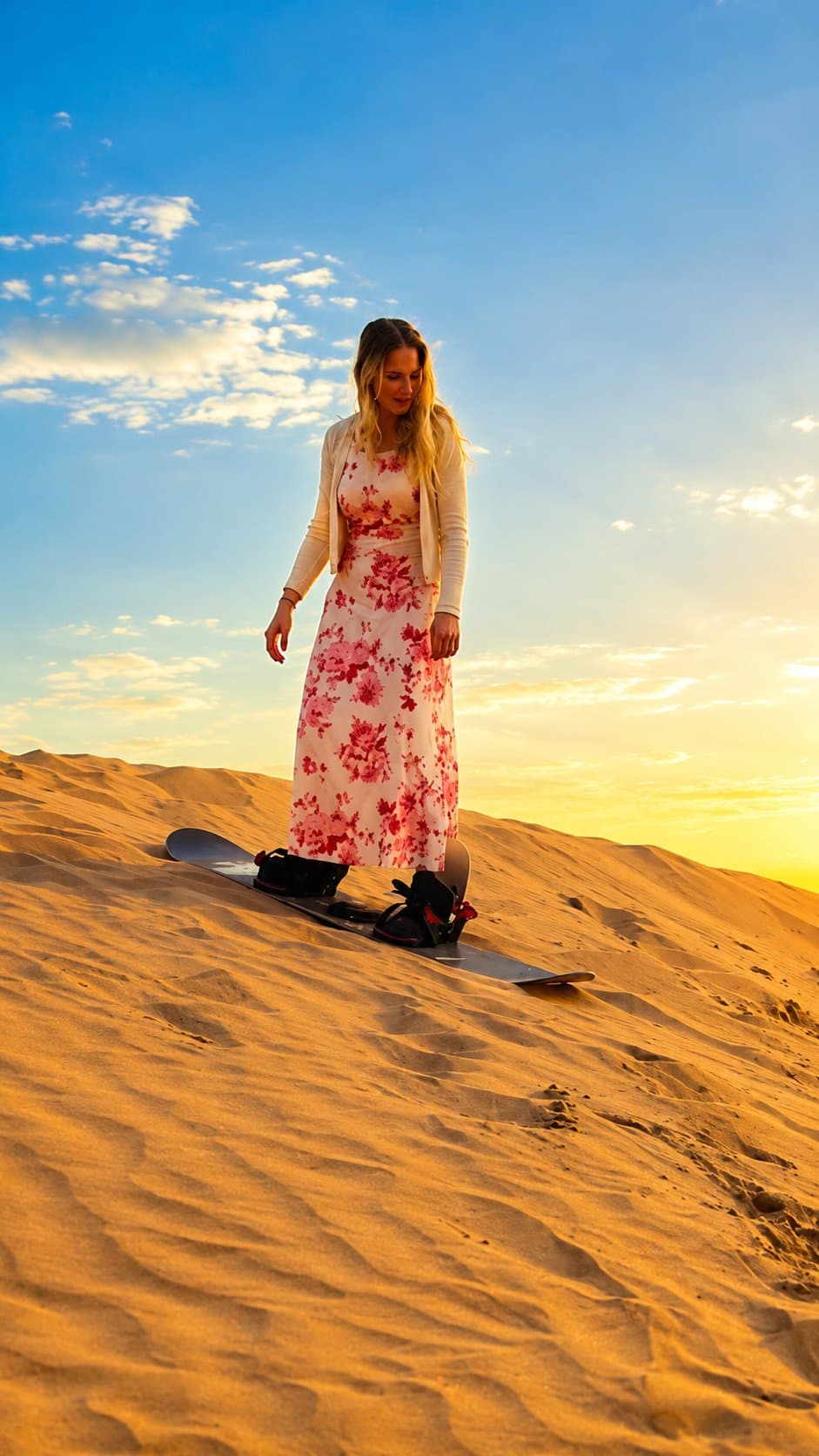 Sandboard dans le Sahara — 5
