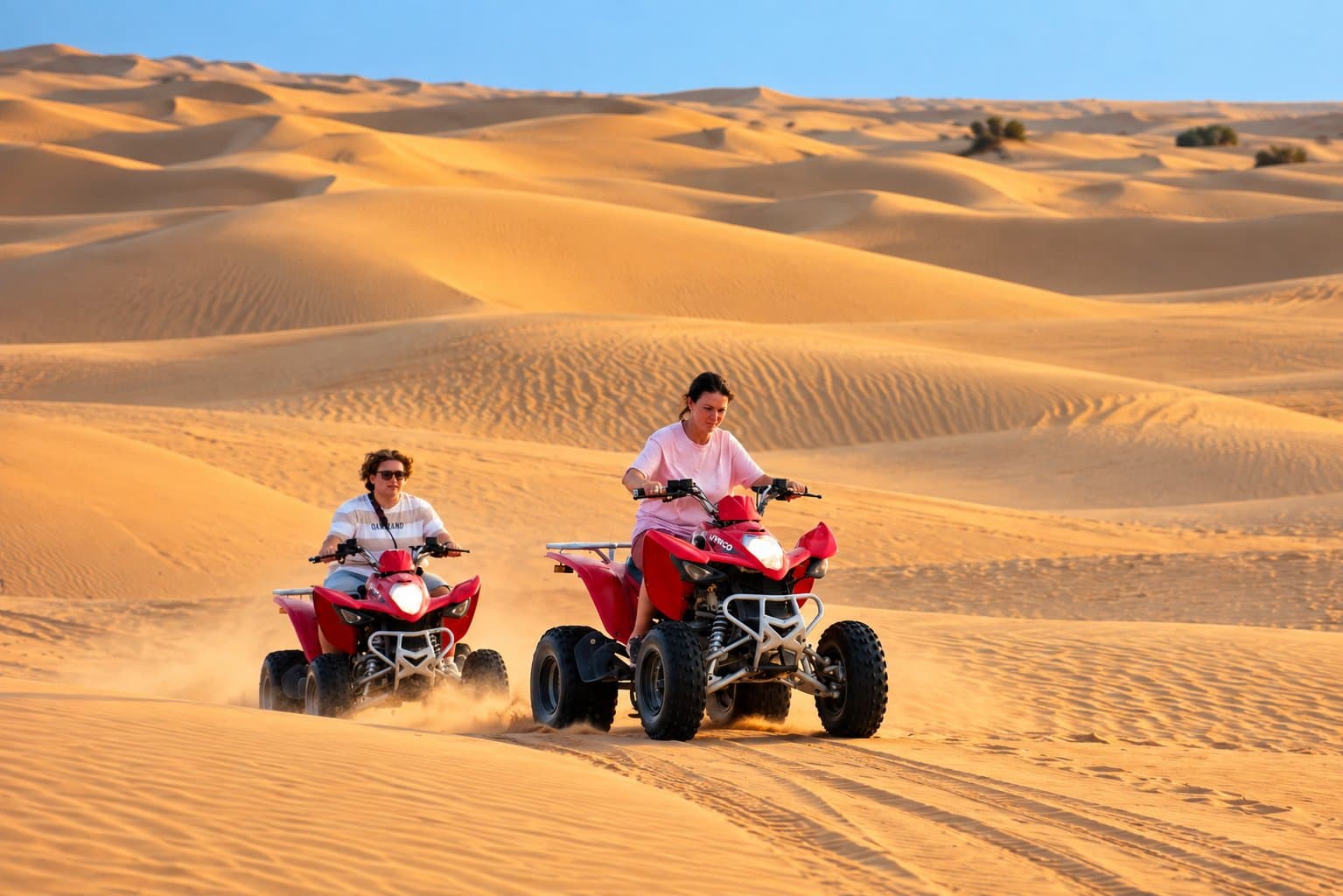 Quad dans le Sahara — 2