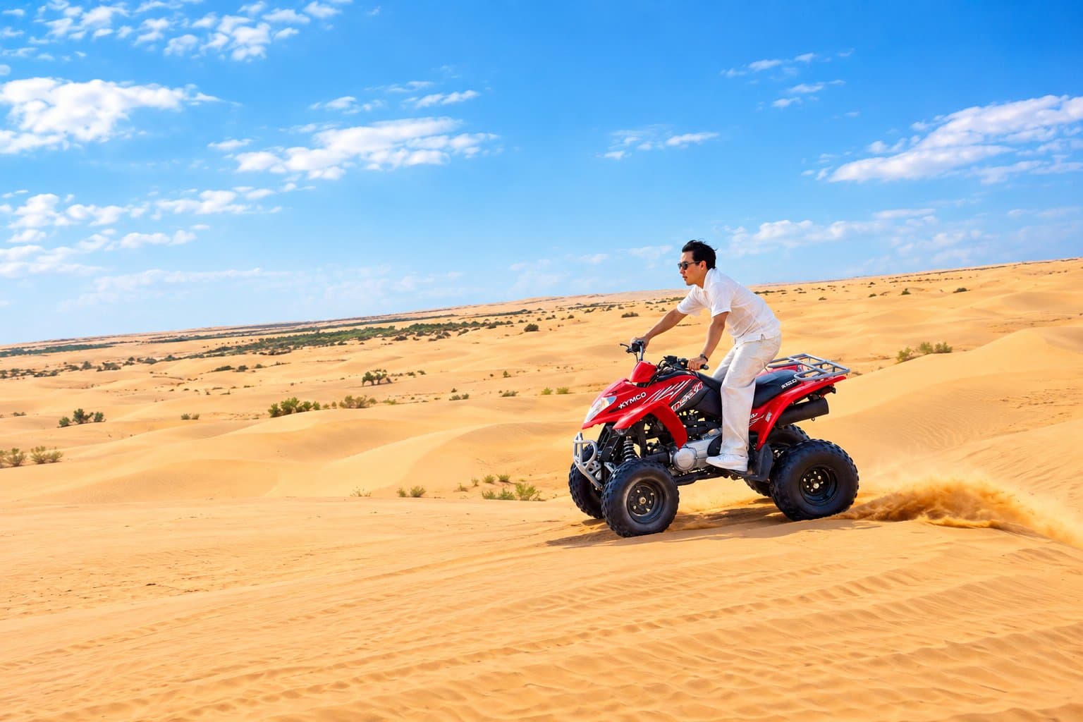 Quad dans le Sahara — 3