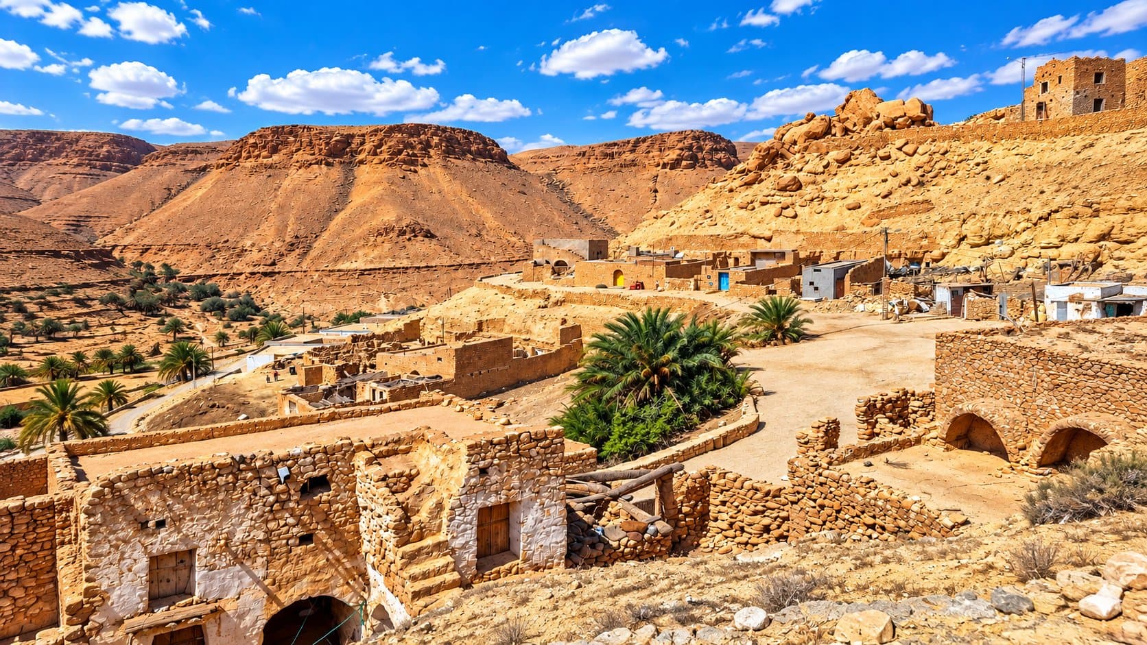 From Tunis: 3-Day Sahara Desert and Berber Villages Tour — 3