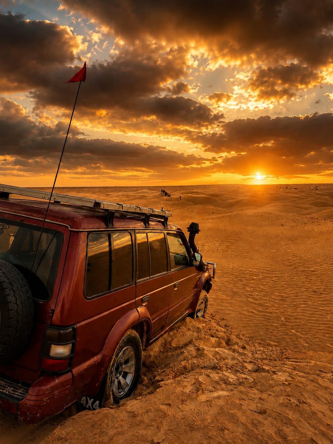 Vivez une aventure unique en 4×4 au cœur des dunes de Sabria.