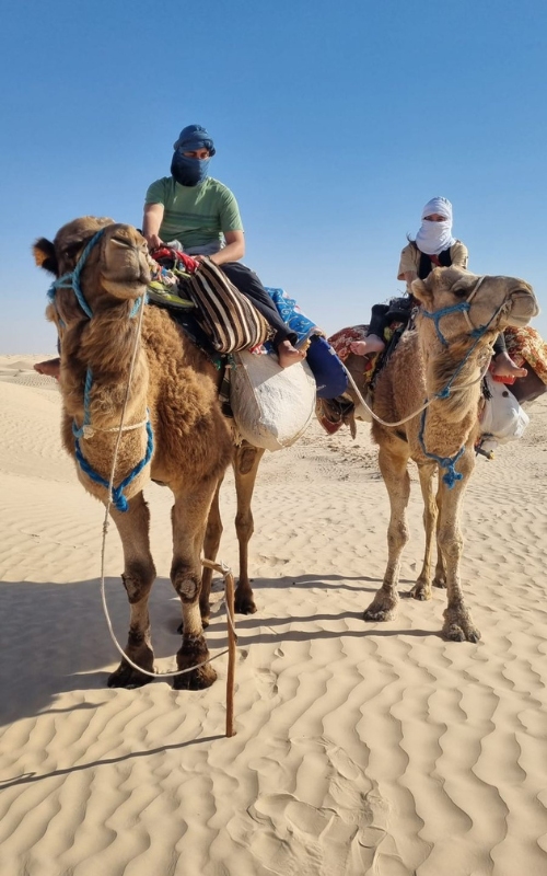 Nuitée en Bivouac tunisie